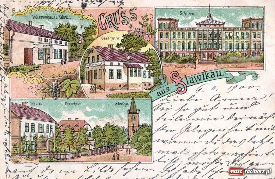 Zdjęcie w galerii na portalu naszraciborz.pl: Powiat raciborski na starej pocztówce wiadomości z regionu