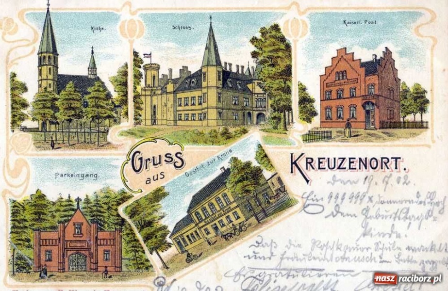 Zdjęcie w galerii na portalu naszraciborz.pl: Powiat raciborski na starej pocztówce wiadomości z regionu