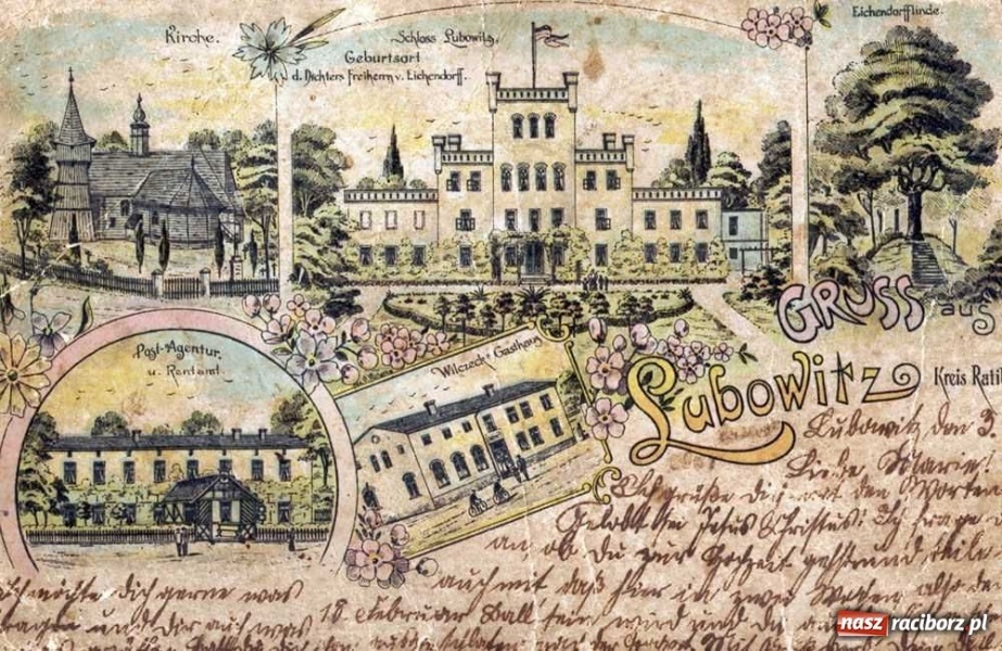 Zdjęcie w galerii na portalu naszraciborz.pl: Powiat raciborski na starej pocztówce wiadomości z regionu