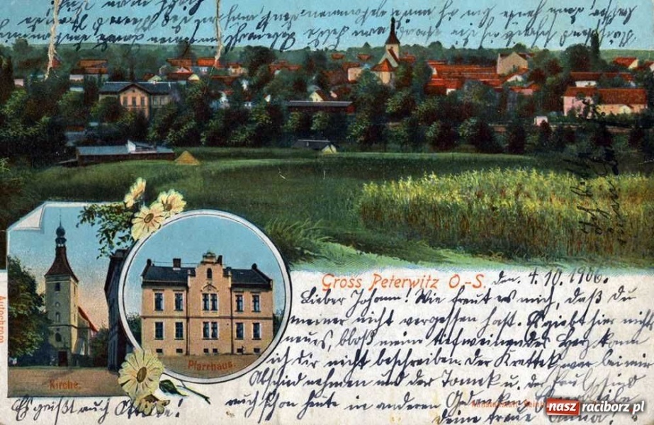 Zdjęcie w galerii na portalu naszraciborz.pl: Powiat raciborski na starej pocztówce wiadomości z regionu