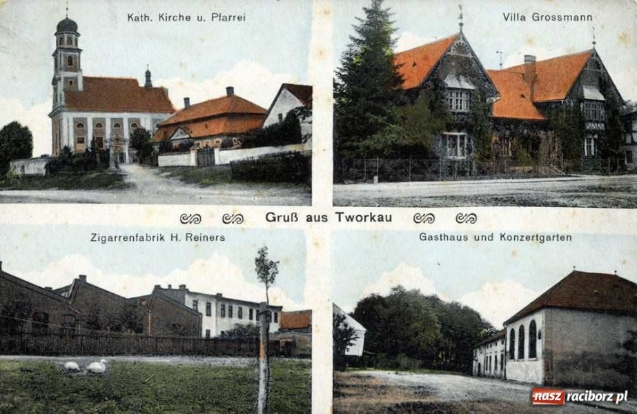 Zdjęcie w galerii na portalu naszraciborz.pl: Powiat raciborski na starej pocztówce wiadomości z regionu