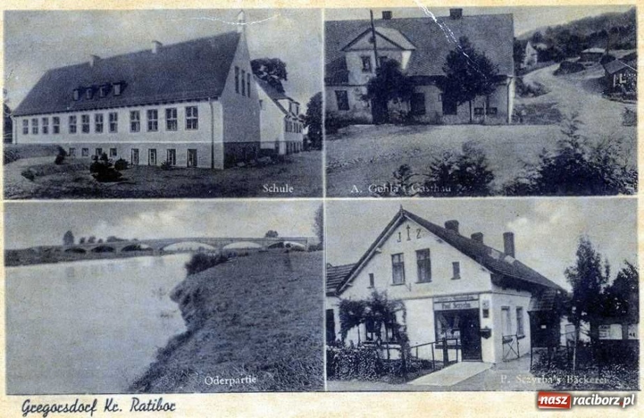 Zdjęcie w galerii na portalu naszraciborz.pl: Powiat raciborski na starej pocztówce wiadomości z regionu