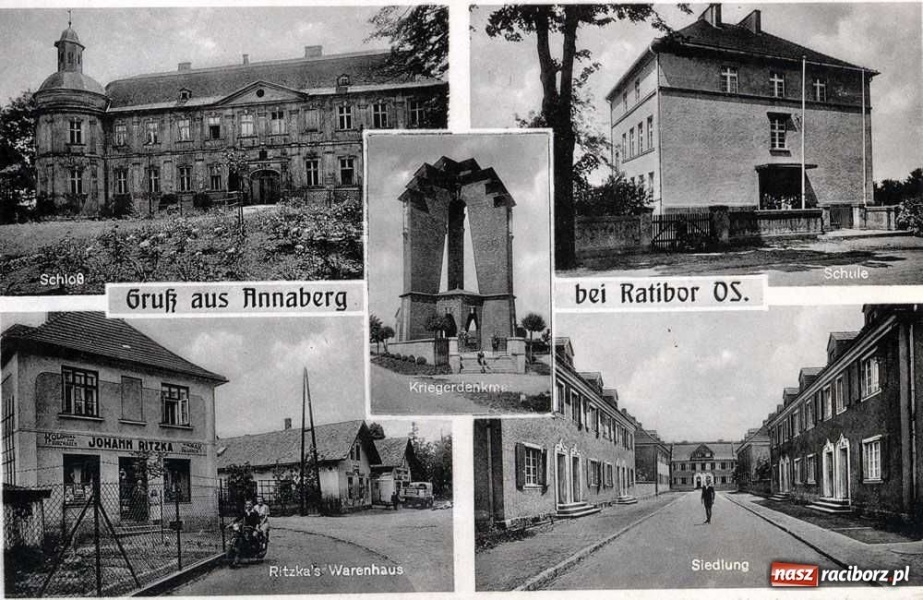 Zdjęcie w galerii na portalu naszraciborz.pl: Powiat raciborski na starej pocztówce wiadomości z regionu