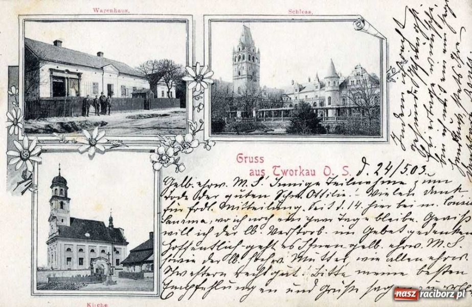 Zdjęcie w galerii na portalu naszraciborz.pl: Powiat raciborski na starej pocztówce wiadomości z regionu