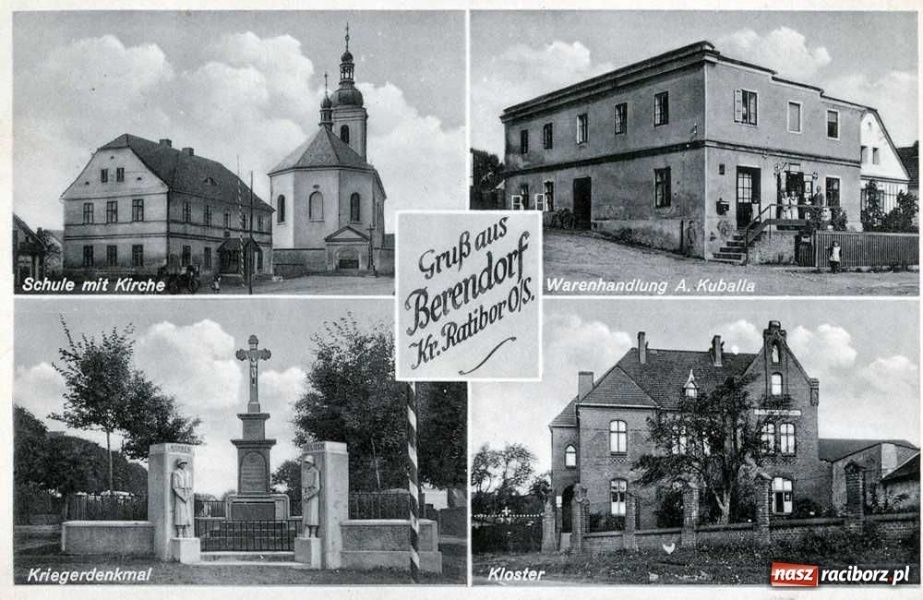 Zdjęcie w galerii na portalu naszraciborz.pl: Powiat raciborski na starej pocztówce wiadomości z regionu