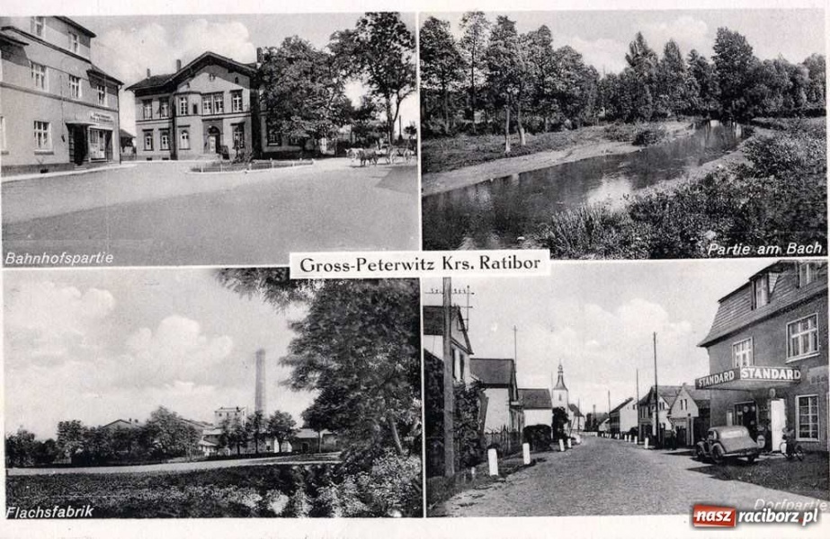 Zdjęcie w galerii na portalu naszraciborz.pl: Powiat raciborski na starej pocztówce wiadomości z regionu