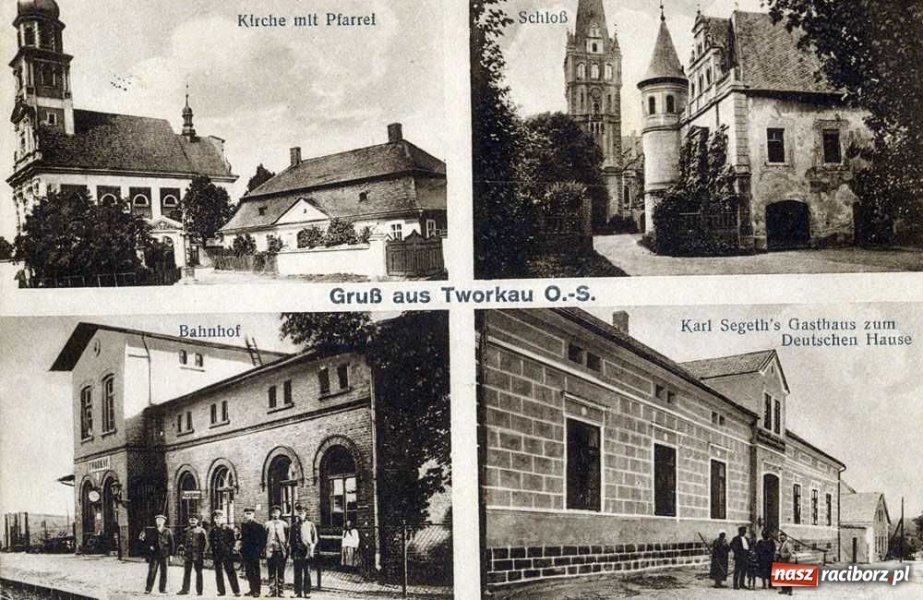 Zdjęcie w galerii na portalu naszraciborz.pl: Powiat raciborski na starej pocztówce wiadomości z regionu