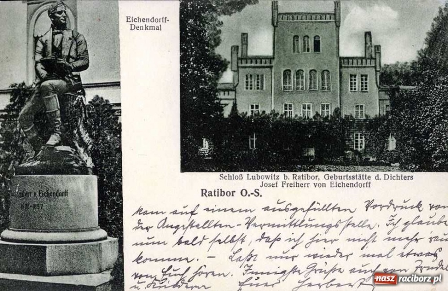 Zdjęcie w galerii na portalu naszraciborz.pl: Powiat raciborski na starej pocztówce wiadomości z regionu