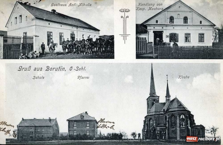 Zdjęcie w galerii na portalu naszraciborz.pl: Powiat raciborski na starej pocztówce wiadomości z regionu