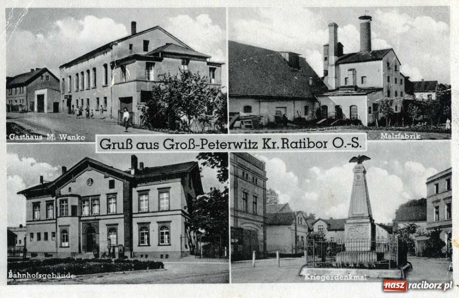 Zdjęcie w galerii na portalu naszraciborz.pl: Powiat raciborski na starej pocztówce wiadomości z regionu