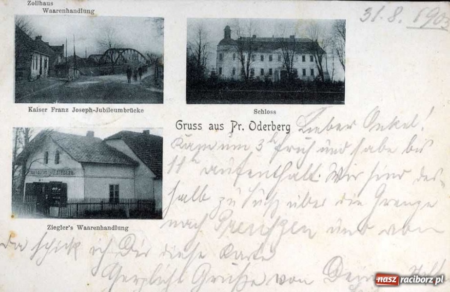 Zdjęcie w galerii na portalu naszraciborz.pl: Powiat raciborski na starej pocztówce wiadomości z regionu