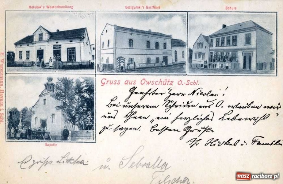 Zdjęcie w galerii na portalu naszraciborz.pl: Powiat raciborski na starej pocztówce wiadomości z regionu