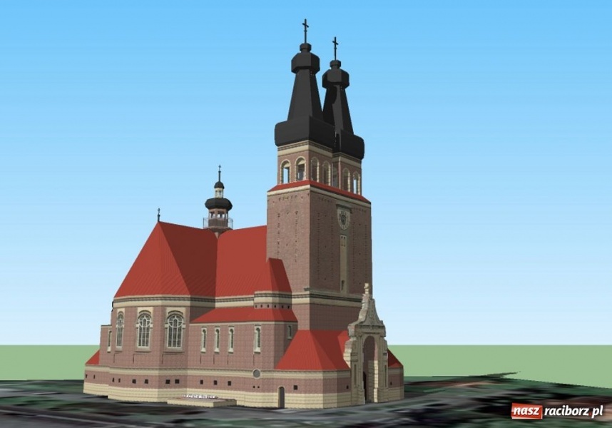 Zdjęcie w galerii na portalu naszraciborz.pl: Model cyfrowy kościoła protestanckiego wiadomości z regionu