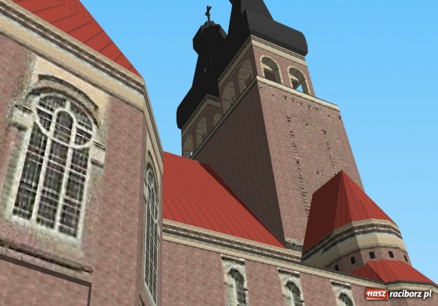 Zdjęcie w galerii na portalu naszraciborz.pl: Model cyfrowy kościoła protestanckiego wiadomości z regionu