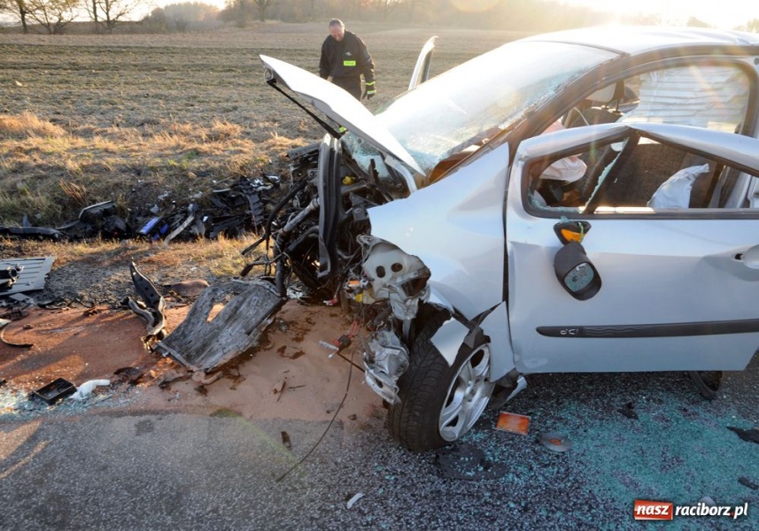 Zdjęcie w galerii na portalu naszraciborz.pl: Śmiertelny wypadek pod Szonowicami wiadomości z regionu
