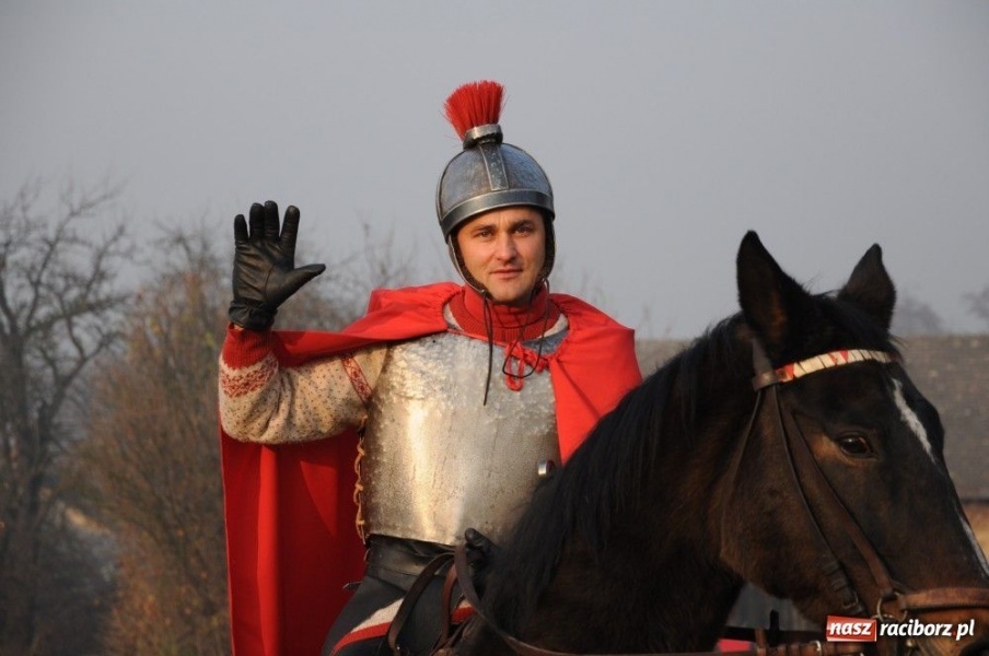 Zdjęcie w galerii na portalu naszraciborz.pl: Federina powiozła świętego Marcina wiadomości z regionu