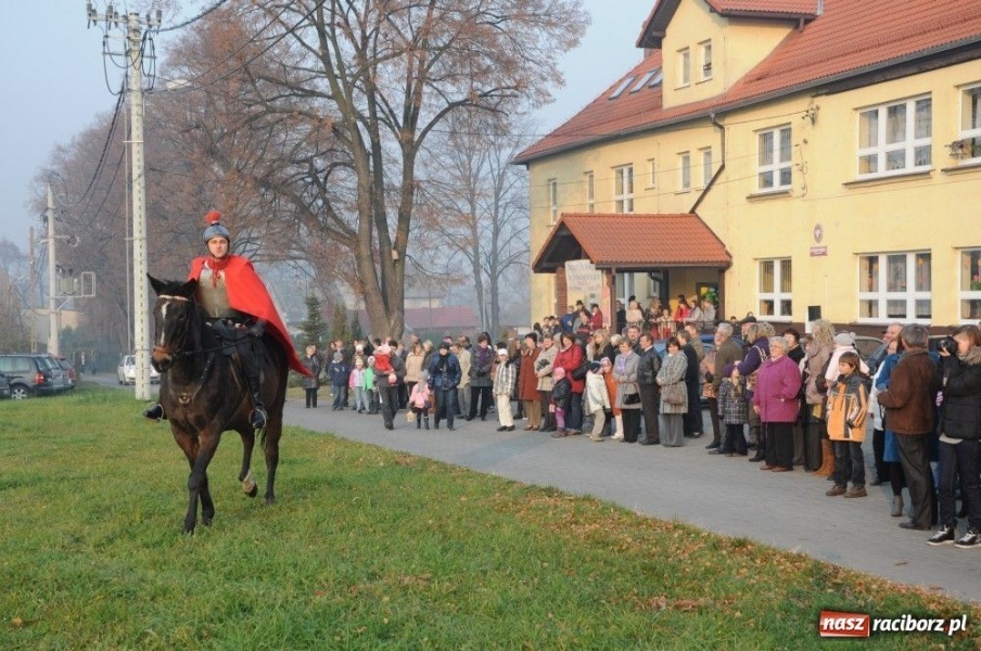 Zdjęcie w galerii na portalu naszraciborz.pl: Federina powiozła świętego Marcina wiadomości z regionu