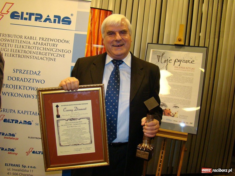 Zdjęcie w galerii na portalu naszraciborz.pl: Najlepsi odebrali Czarne Diamenty wiadomości z regionu