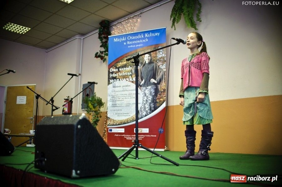Zdjęcie w galerii na portalu naszraciborz.pl: Dominika pięknie śpiewała po morawsku wiadomości z regionu