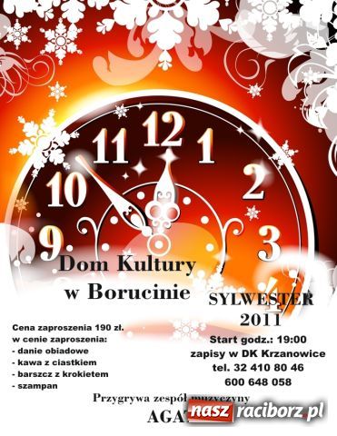 Zdjęcie w galerii na portalu naszraciborz.pl: Sylwester 2011 w Borucinie wiadomości z regionu