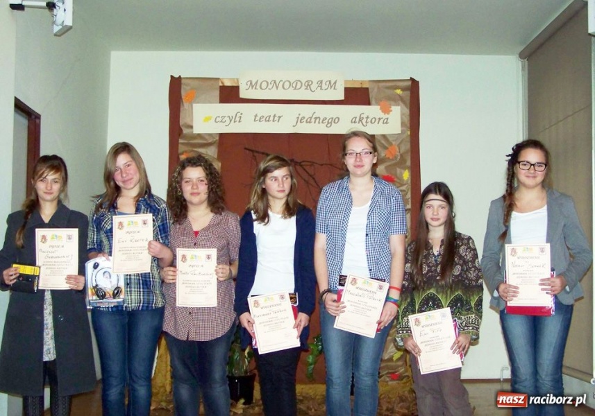 Zdjęcie w galerii na portalu naszraciborz.pl: Dwunasty monodram w G 5 wiadomości z regionu