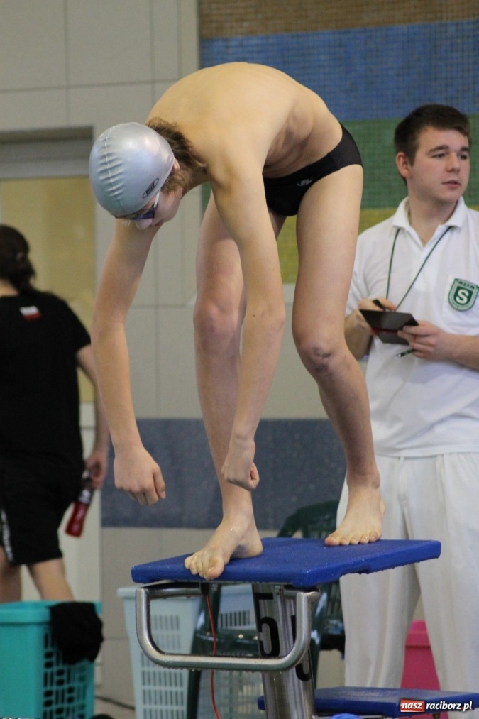 Zdjęcie w galerii na portalu naszraciborz.pl: Ola Mazurkiewicz jak Mark Spitz wiadomości z regionu