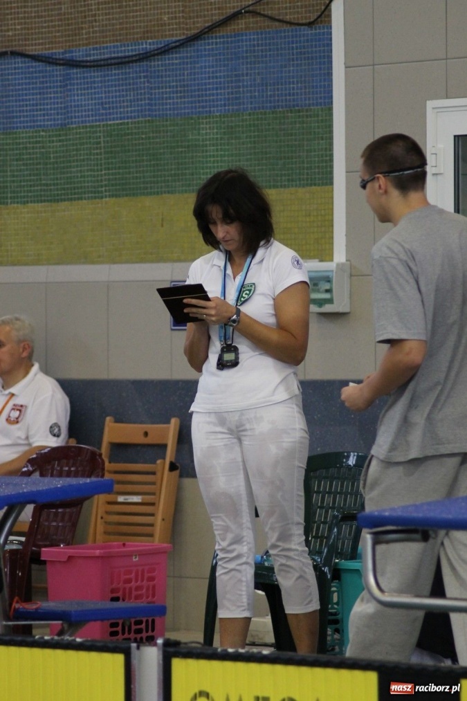 Zdjęcie w galerii na portalu naszraciborz.pl: Ola Mazurkiewicz jak Mark Spitz wiadomości z regionu