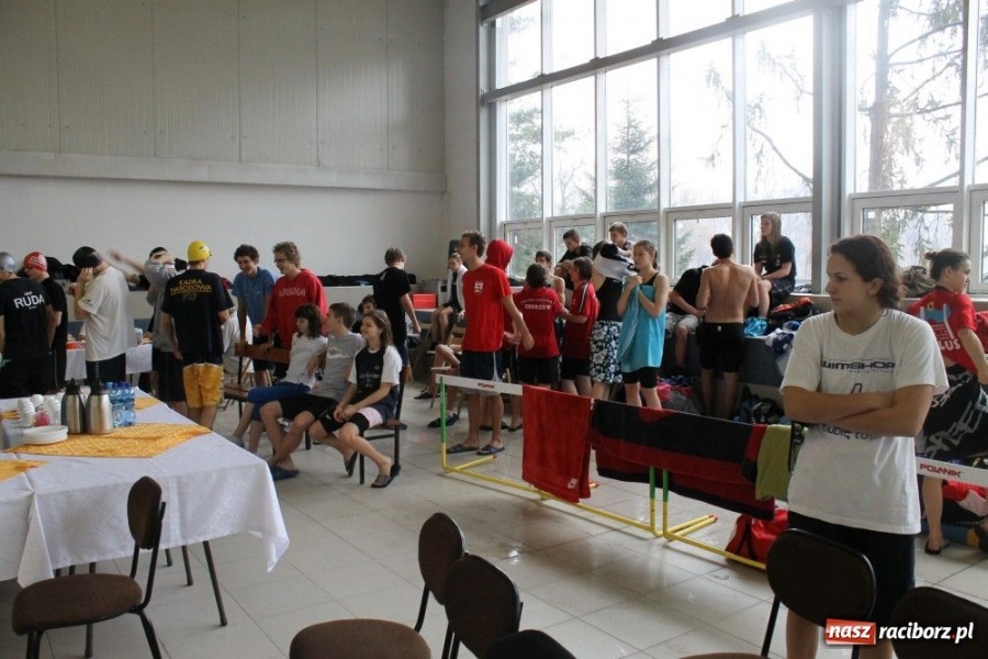 Zdjęcie w galerii na portalu naszraciborz.pl: Ola Mazurkiewicz jak Mark Spitz wiadomości z regionu