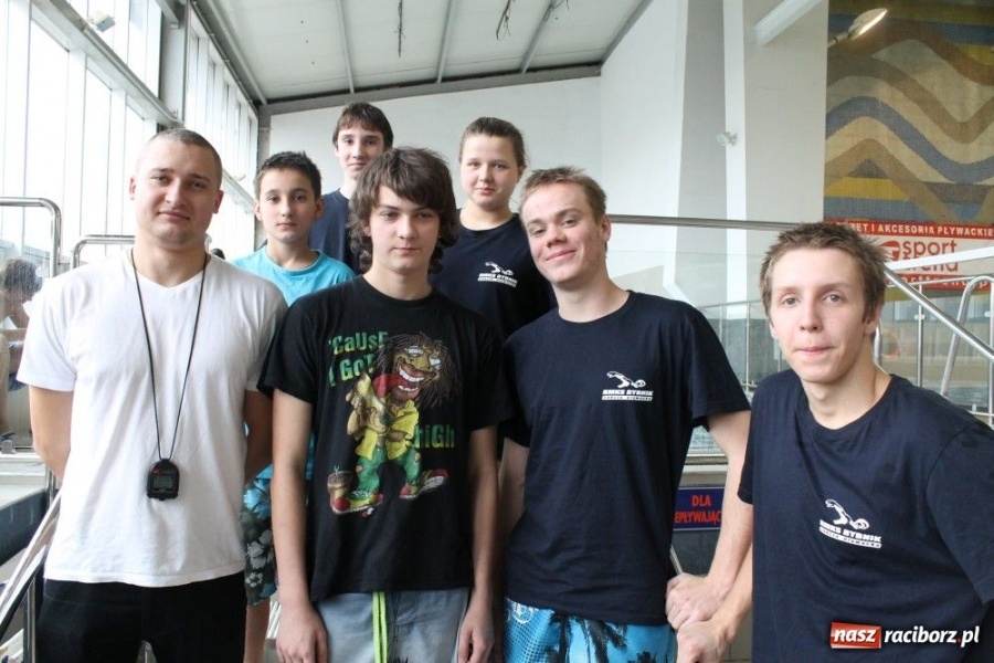 Zdjęcie w galerii na portalu naszraciborz.pl: Ola Mazurkiewicz jak Mark Spitz wiadomości z regionu