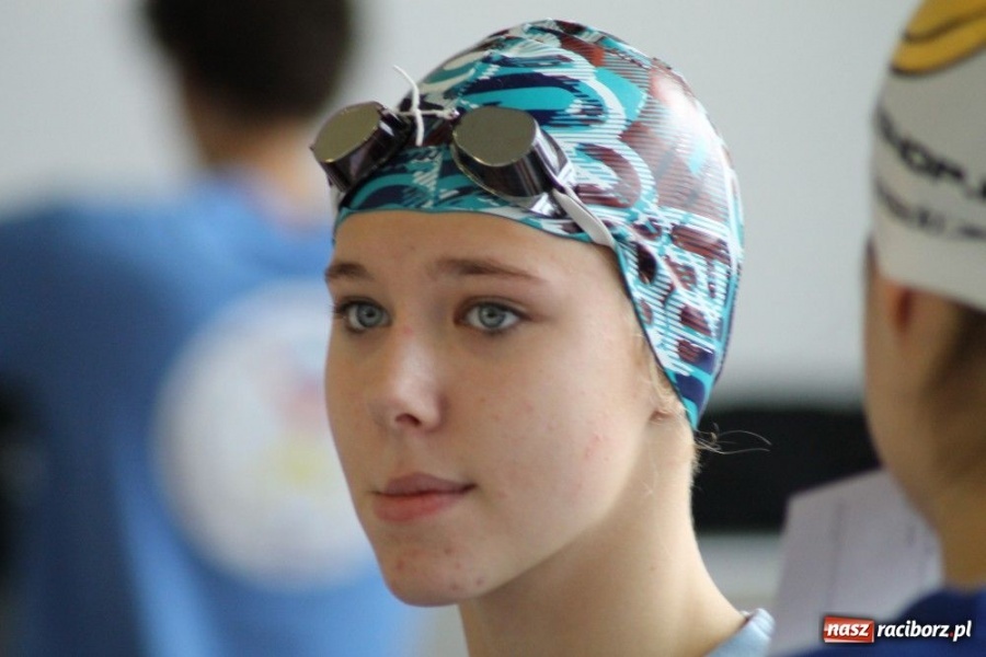 Zdjęcie w galerii na portalu naszraciborz.pl: Ola Mazurkiewicz jak Mark Spitz wiadomości z regionu