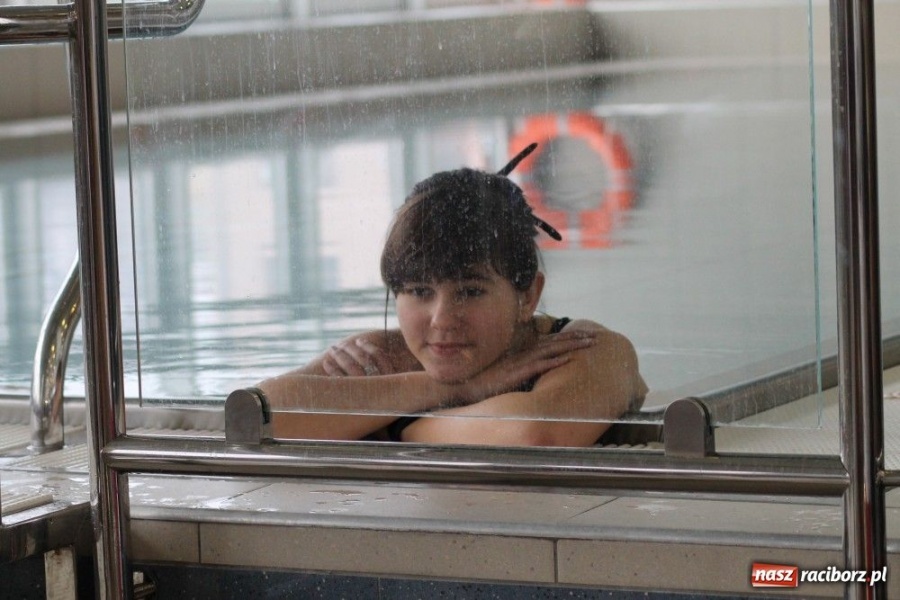 Zdjęcie w galerii na portalu naszraciborz.pl: Ola Mazurkiewicz jak Mark Spitz wiadomości z regionu