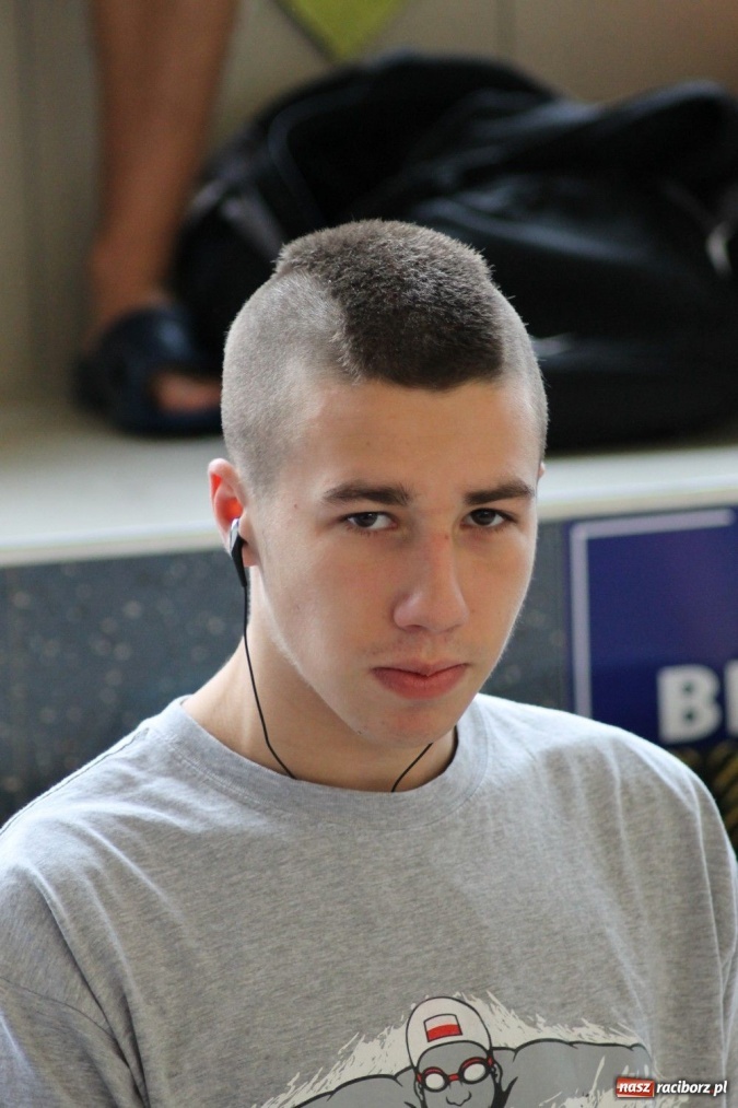 Zdjęcie w galerii na portalu naszraciborz.pl: Ola Mazurkiewicz jak Mark Spitz wiadomości z regionu