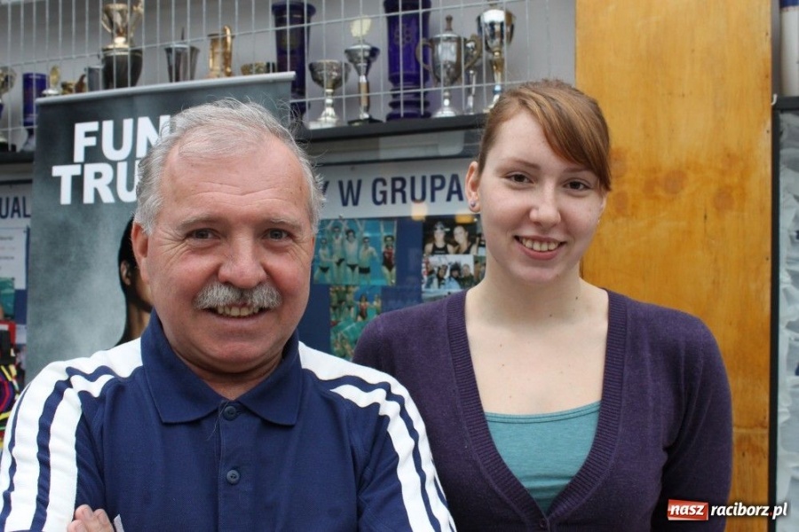 Zdjęcie w galerii na portalu naszraciborz.pl: Ola Mazurkiewicz jak Mark Spitz wiadomości z regionu