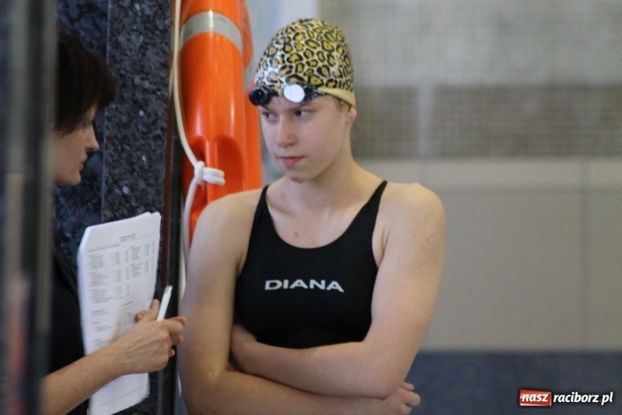 Zdjęcie w galerii na portalu naszraciborz.pl: Ola Mazurkiewicz jak Mark Spitz wiadomości z regionu