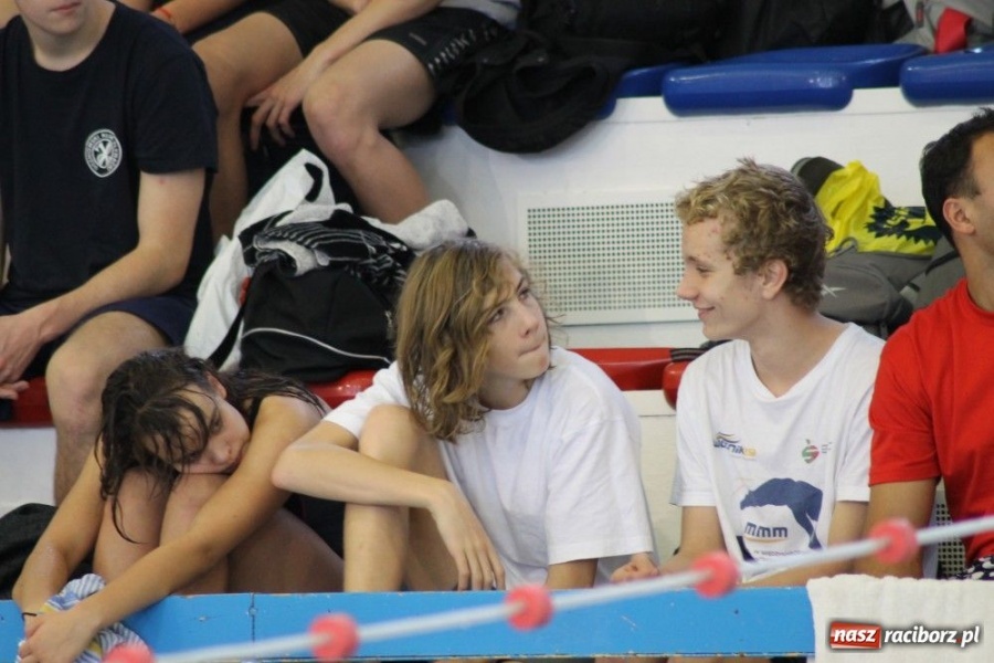 Zdjęcie w galerii na portalu naszraciborz.pl: Ola Mazurkiewicz jak Mark Spitz wiadomości z regionu