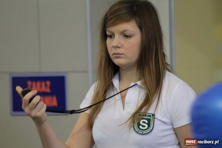 Zdjęcie w galerii na portalu naszraciborz.pl: Ola Mazurkiewicz jak Mark Spitz wiadomości z regionu