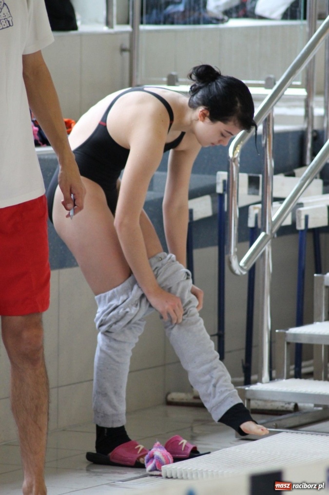 Zdjęcie w galerii na portalu naszraciborz.pl: Ola Mazurkiewicz jak Mark Spitz wiadomości z regionu