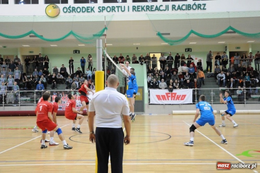 Zdjęcie w galerii na portalu naszraciborz.pl: Derby regionu dla AZS Rafako wiadomości z regionu