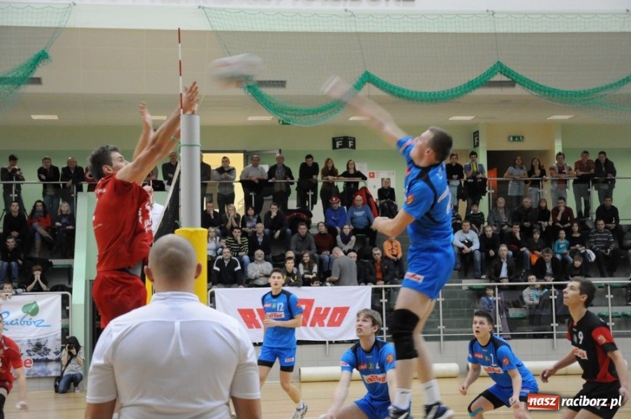 Zdjęcie w galerii na portalu naszraciborz.pl: Derby regionu dla AZS Rafako wiadomości z regionu