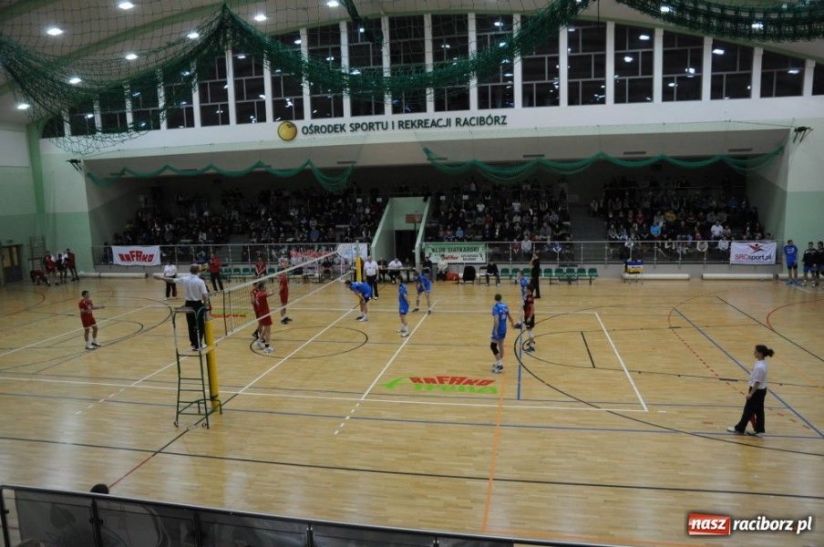 Zdjęcie w galerii na portalu naszraciborz.pl: Derby regionu dla AZS Rafako wiadomości z regionu