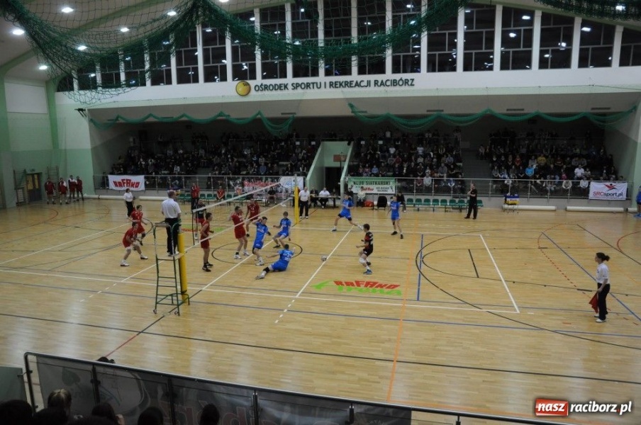 Zdjęcie w galerii na portalu naszraciborz.pl: Derby regionu dla AZS Rafako wiadomości z regionu
