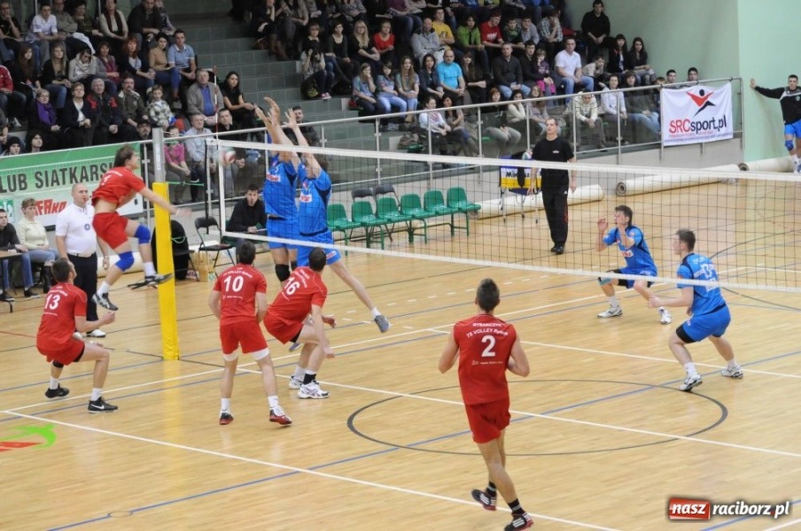Zdjęcie w galerii na portalu naszraciborz.pl: Derby regionu dla AZS Rafako wiadomości z regionu