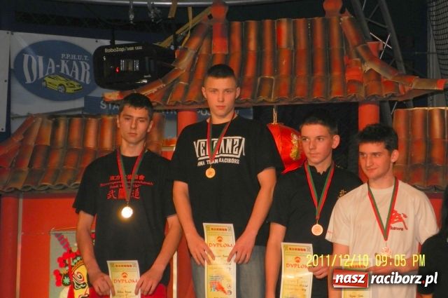 Zdjęcie w galerii na portalu naszraciborz.pl: 4 medale na Mistrzostwach Wushu wiadomości z regionu