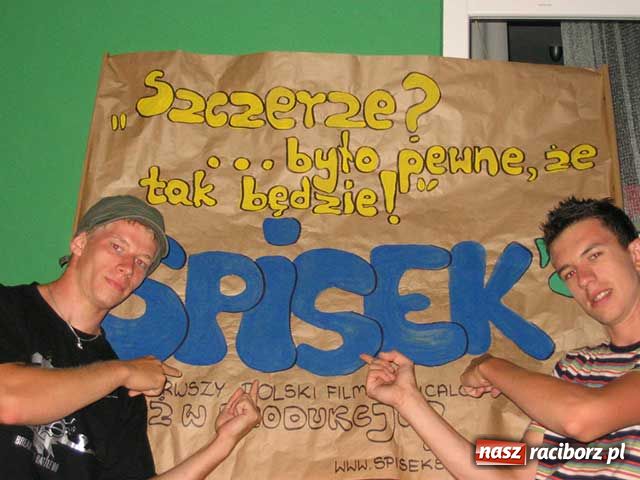 Zdjęcie w galerii na portalu naszraciborz.pl: Spisek’s – ujęcie drugie wiadomości z regionu