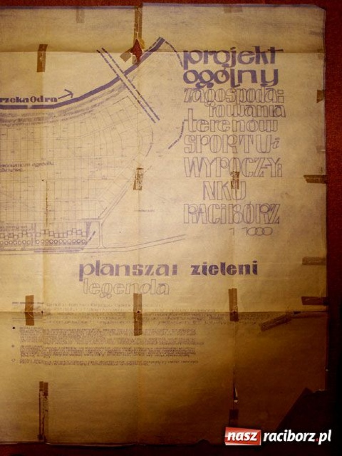 Zdjęcie w galerii na portalu naszraciborz.pl: Ze starej fotografii. Ten obszar Raciborza miał być centrum sportowo-rekreacyjnym wiadomości z regionu