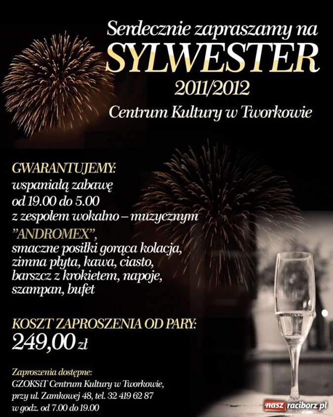 Zdjęcie w galerii na portalu naszraciborz.pl: Niezapomniany Sylwester w Tworkowie wiadomości z regionu