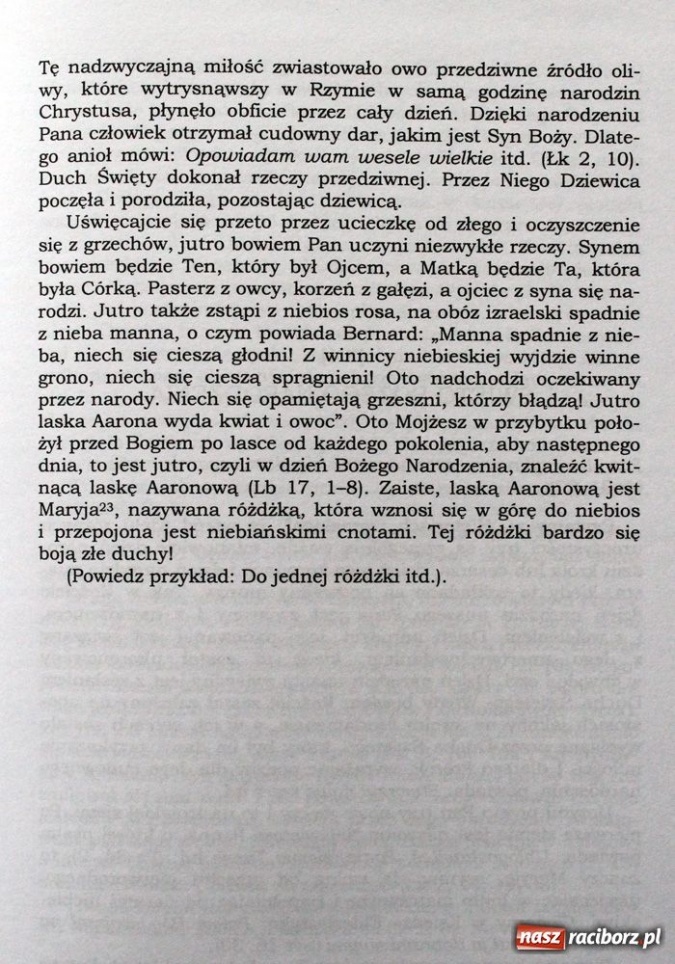 Zdjęcie w galerii na portalu naszraciborz.pl: Słowo raciborskiego inkwizytora na Wigilię  wiadomości z regionu