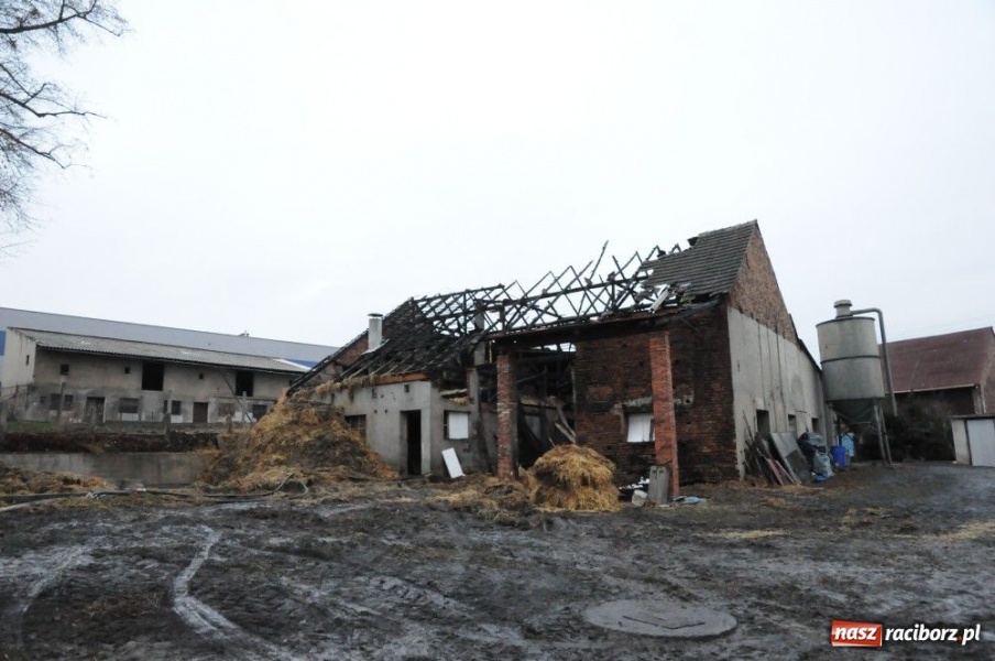 Zdjęcie w galerii na portalu naszraciborz.pl: Najpierw był huk, a potem pożar wiadomości z regionu