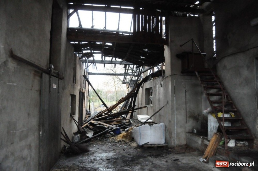 Zdjęcie w galerii na portalu naszraciborz.pl: Najpierw był huk, a potem pożar wiadomości z regionu