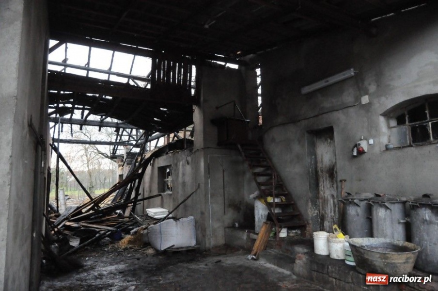 Zdjęcie w galerii na portalu naszraciborz.pl: Najpierw był huk, a potem pożar wiadomości z regionu